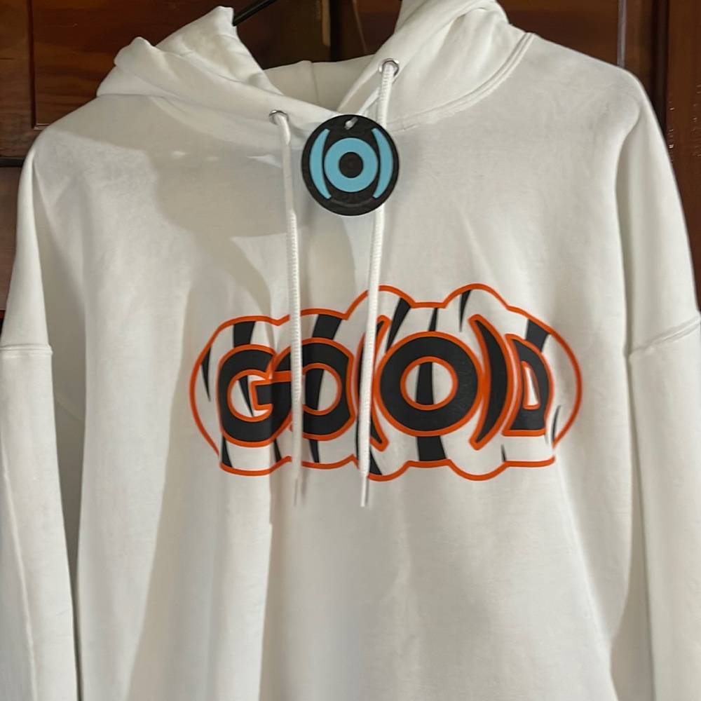 XL hoodie Cincinnati Bengal’s style shit. Bought this on vine st